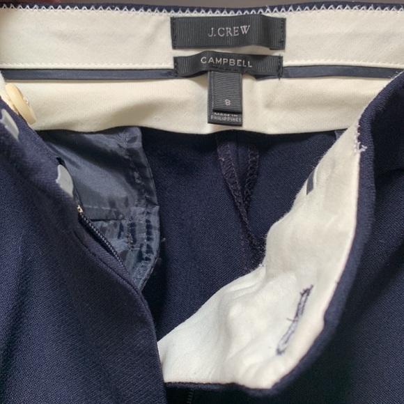 J. Crew Campbell Dark Blue Dress Pants - Picture 3 of 3